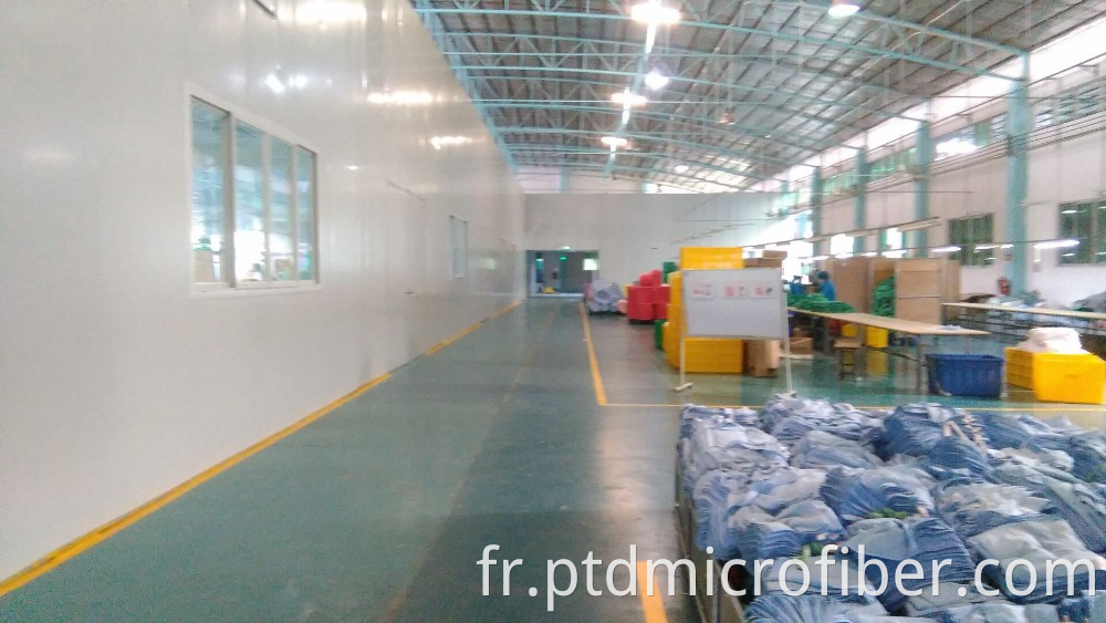 China microfiber factory